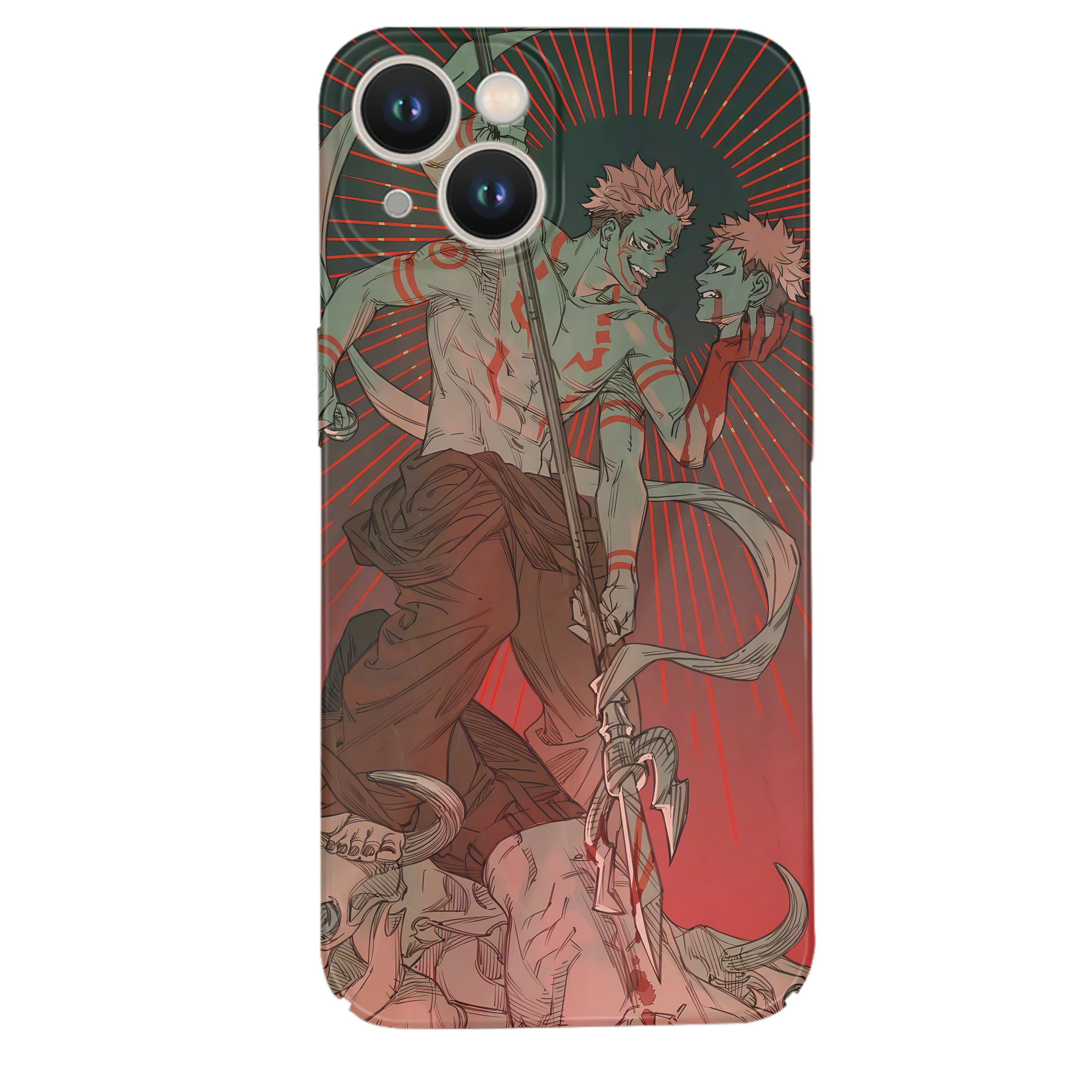 （画像用） 呪術廻戦 Jujutsu Kaisen 【iPhone 14シリーズ対応】ハードケース